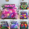 3D Printed Abstract Psychedelic Bedding Set Duvet Cover Bedroom Comforter Single Twin King Size Quilt Cover Home Textile