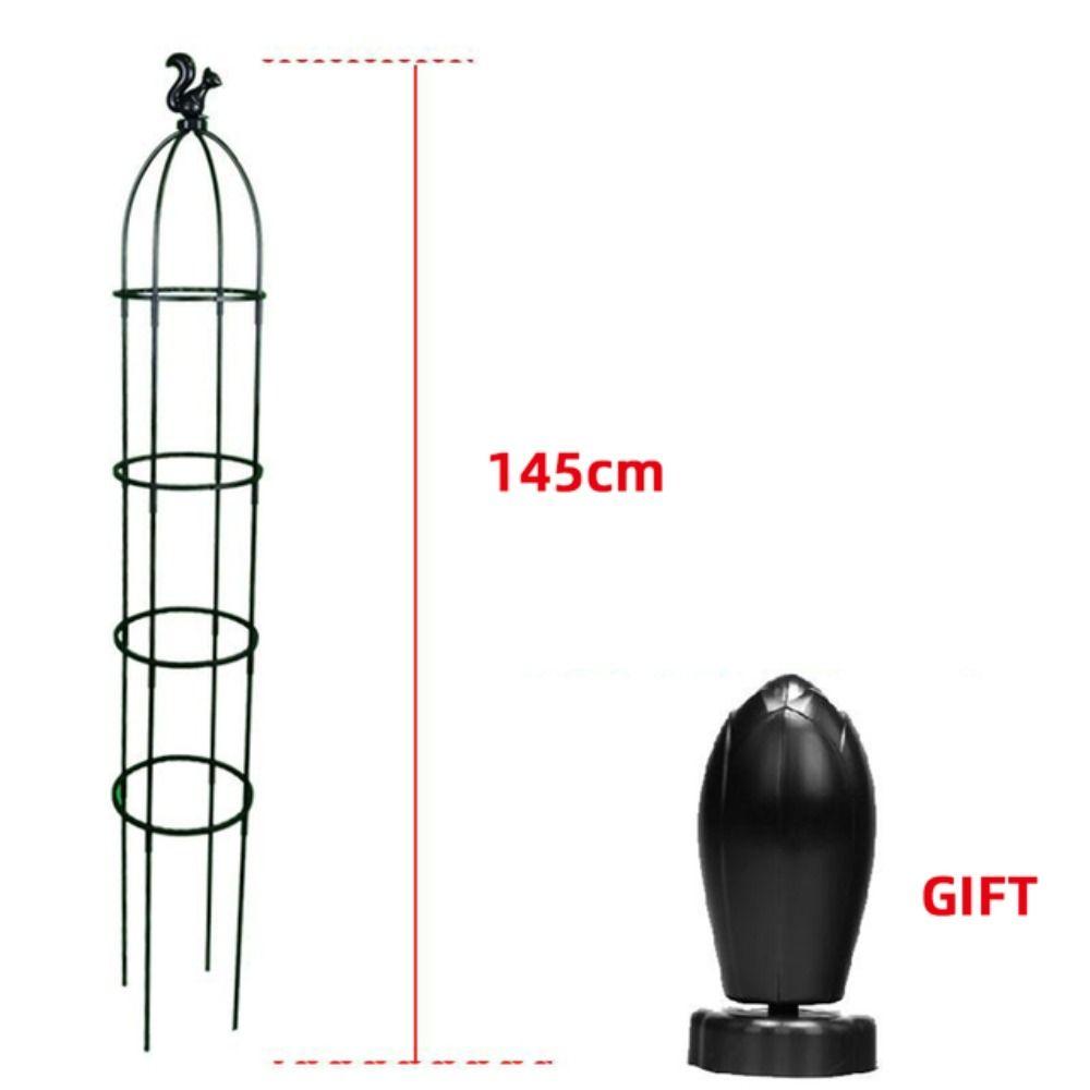 Rose Tomato Balcony Gardening Support Rod Planting Rack Climbing Vine Rack Flower Pot Holder