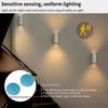 Motion Sensor Ambient Wall Light Body Sensor Stairway Lights Wireless Hallway Light for Kitchen Bedroom Corridor Staircase