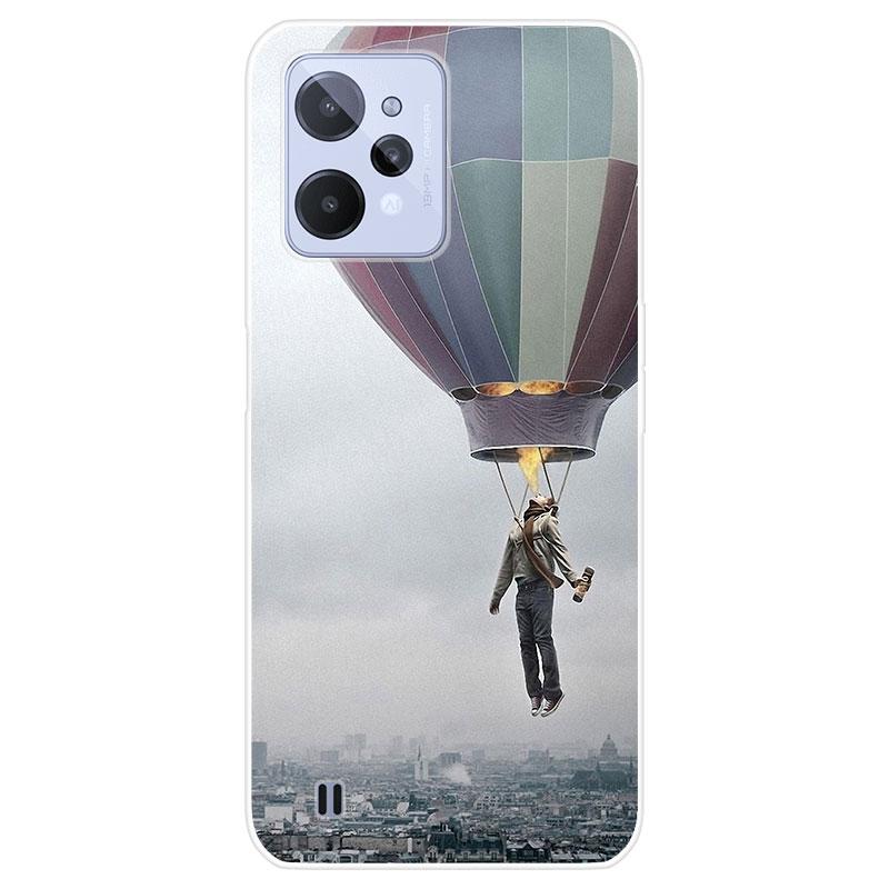 Для Realme C31 C 31 RealmeC31 чехол Мягкая силиконовая задняя крышка модный чехол для телефона с мультяшным рисунком