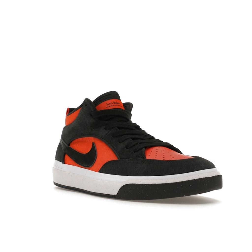 Nike Кроссовки унисекс React Leo SB Black Electro Orange DX4361-002