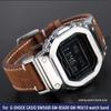 DW-5600 Винтажный кожаный ремешок для часов G-SHOCK Casio DW5600 GW-B5600 GW-M5610 GA 110 120 GA2100 Браслет Ремешок для часов