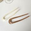 1 шт. Минималистичная заколка для волос U-образной формы, модные палочки для волос, женский пластиковый женский головной убор, аксессуары