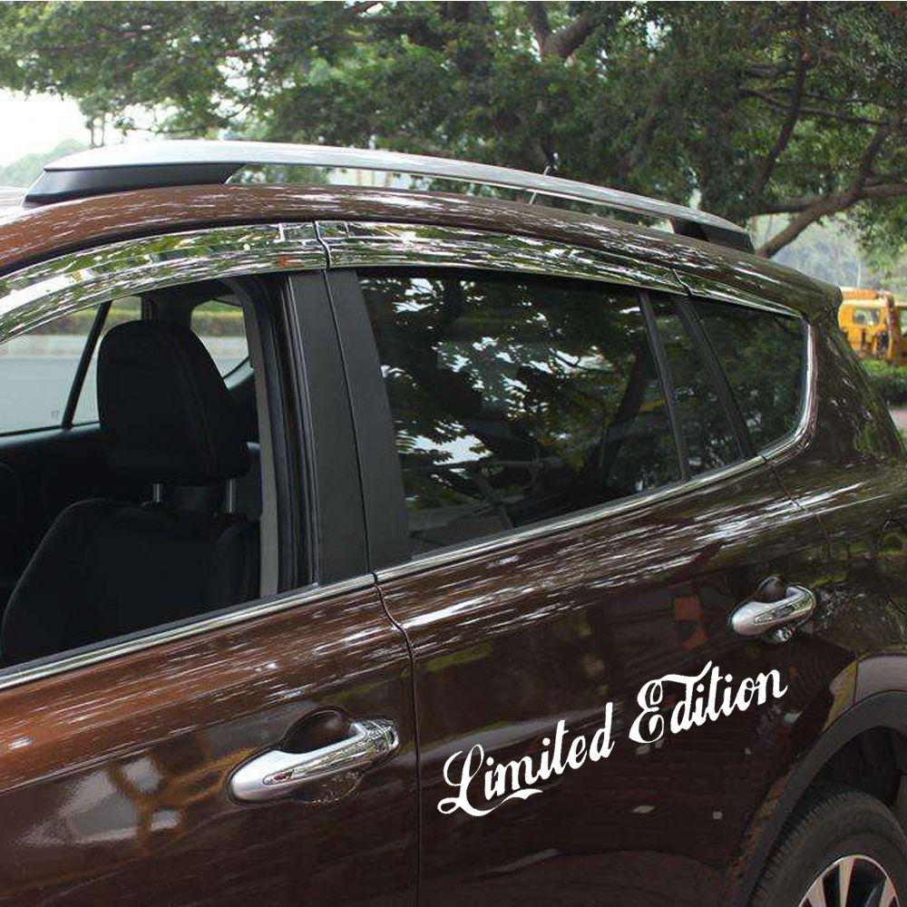 New Reflective Waterproof Auto Decal Limited Edition Window Car Stickers Auto-styling