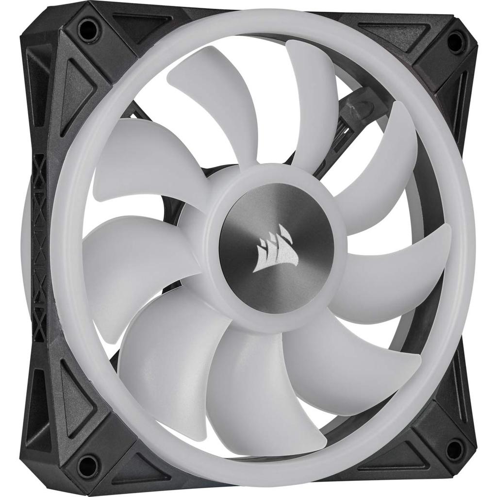 Corsair iCUE QL140 RGB 140mm Dual Fan Kit PWM Compatible PC Case Fan FN1376 CO-9050100-WW