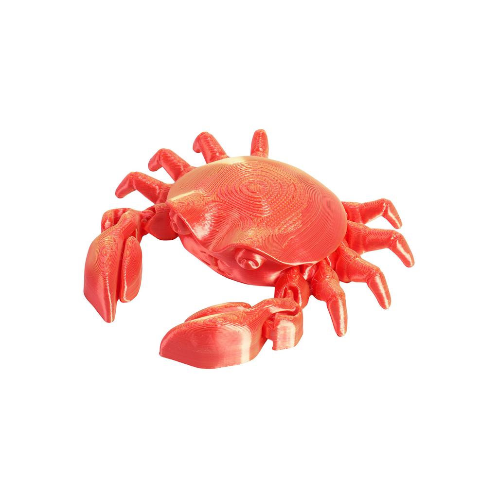 3D-печатный краб, модель сустава, гибкое суставное животное, статуэтка животного из морепродуктов, недорогие 3D-печатные изделия, снятие стресса, снятие раздражительности, игрушки для людей с СДВГ