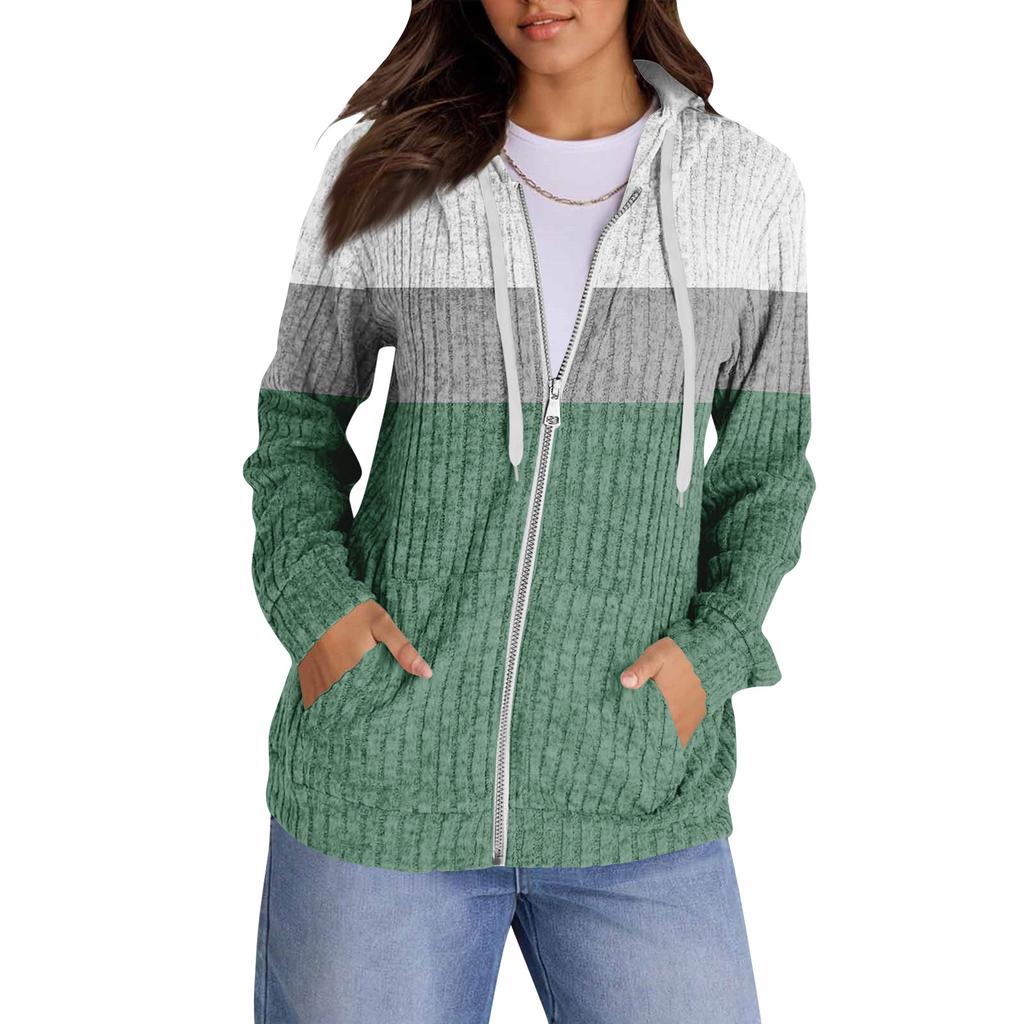 Hoodies For Women Trendy Tops Casual Fall Fashion Long Sleeve Sweatshirt With Pockets Pullover Lightweight