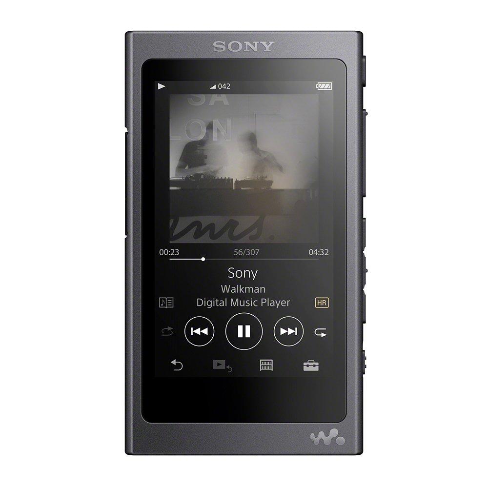 Sony Walkman серии A 32 ГБ разрешение до 39 часов непрерывного шумоподавления наушники 2017 серовато-черный B NW-A46HN Bluetooth/microSD/high
