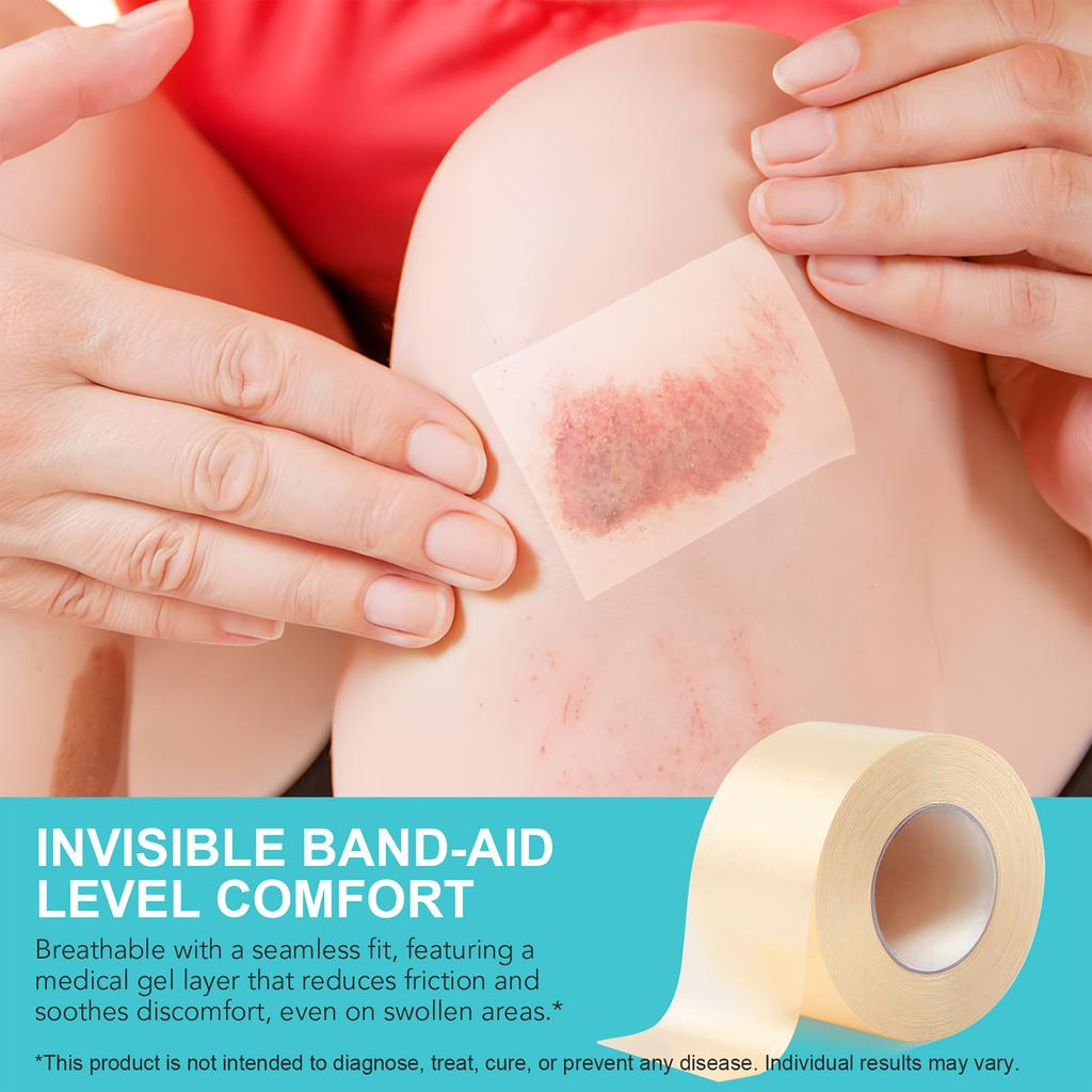 ГИДРОКОЛЛОИДНАЯ ПОДКЛАДКА-РУЛОН Подушечки для поврежденной кожи Патч для ухода за кожей, Кожный пластырь Удобный дышащий материал Удобный дизайн Для путешествий и домашнего использования