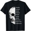 Футболка «Гамлет» Шекспира с актерами и черепом