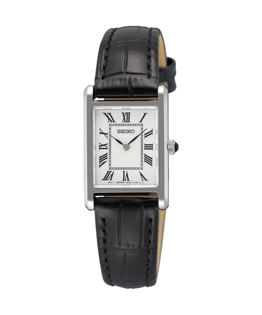 Женские аналоговые часы Seiko SWR107P1 с кожаным ремешком