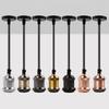 KARWEN Edison Lamp Holder E27 Screw Bulb base 110V 220V Aluminum Light Socket Industrial Retro Fittings Fixture Pendant lights