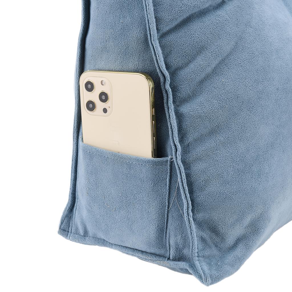 Треугольная подушка для изголовья кровати, большая спинка, поясничная подушка, мягкая упаковка татами