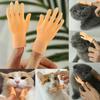 1 пара крошечных рук, массажный инструмент, игрушка для собак и кошек, перчатки для пальцев, силиконовые перчатки для мизинца