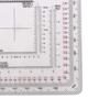 for Technical Map Protractor Coordinate Scale Protractor Land Navigation Protractor Measuring Ruler