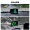 Автомобильный спидометр, Универсальный цифровой GPS-спидометр с USB, HUD-проекция на лобовое стекло, Отображение скорости в км/ч и милях/ч, Совместим со всеми автомобилями