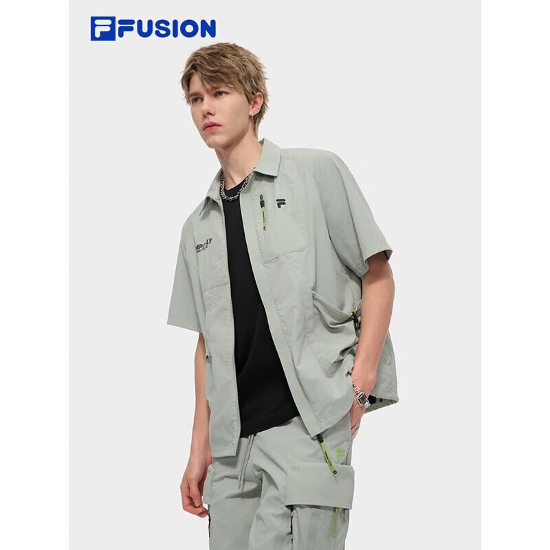 Fila Модная мужская рубашка с коротким рукавом FUSION, плетёная