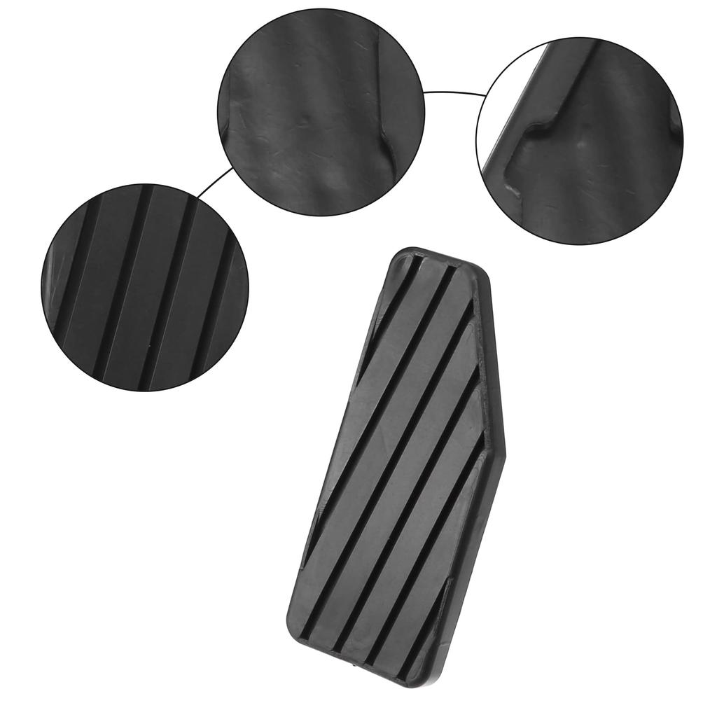 ACROPIX Накладка на педаль газа автомобиля, накладка на педаль сцепления и тормоза, противоскользящая, подходит для Suzuki Aerio, черная, 3 шт.