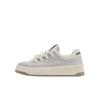 Power Girl~ Satin Little White Shoes Women's Spring 2024 New Platform-soled Casual Sports Versatile Breadboard Shoes