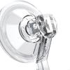 2pcs Razors Holder Suction Cup Hook Without Tool Need Clear Bathroom Accessory HX6C