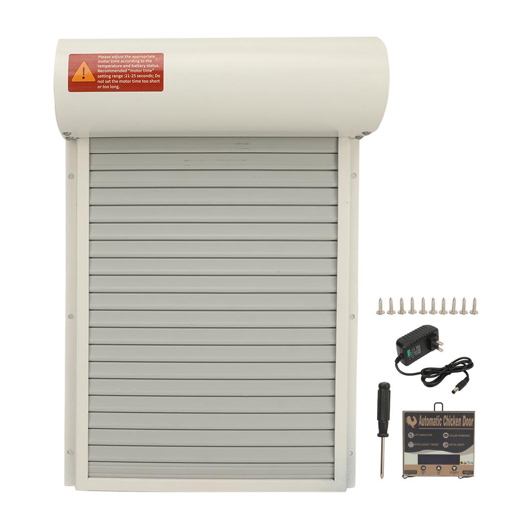 Chicken Coop Door Timing Mode Manual Mode Rugged LED Display Controller Auto Chicken House Door