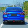 Compatible Rear Spoiler Winglet and Front Lip Kit for 2022 Civic Type R Eleventh Gen Night Black Model