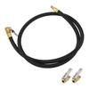 TUCKBOLD Car Tire Inflator Extension Tube 0.305"x32TPI Durable Air Pump Extension Hose Adapter Tire
