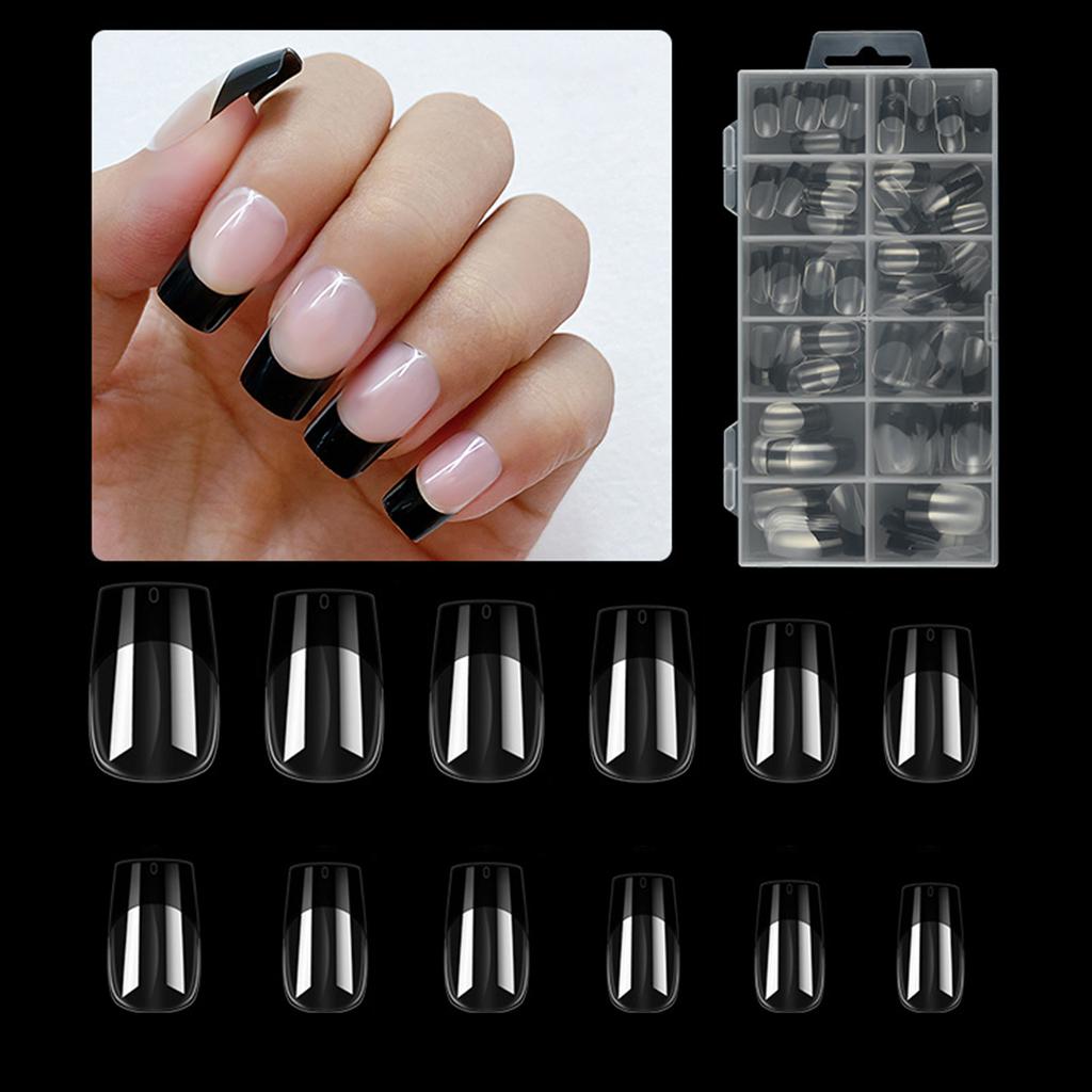French Press On Nails Stylish and Durable European and American Design False Nails for Salon