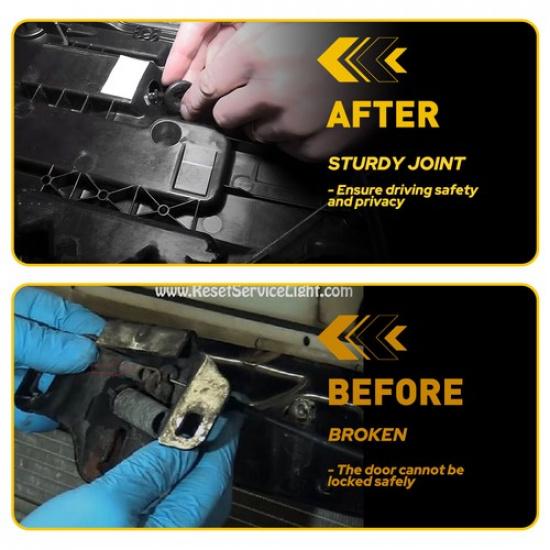 Pair Door Release Latch Cable Right Left For Dodge 1998-2002 1500 Ram 2500 3500