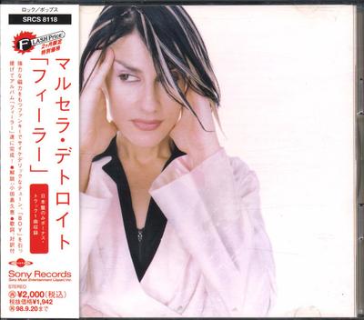 CD MARCELLA DETROIT - Feeler SRCS8118 Sony Records 1996 Япония Танцевальная и Электронная Музыка Б/У