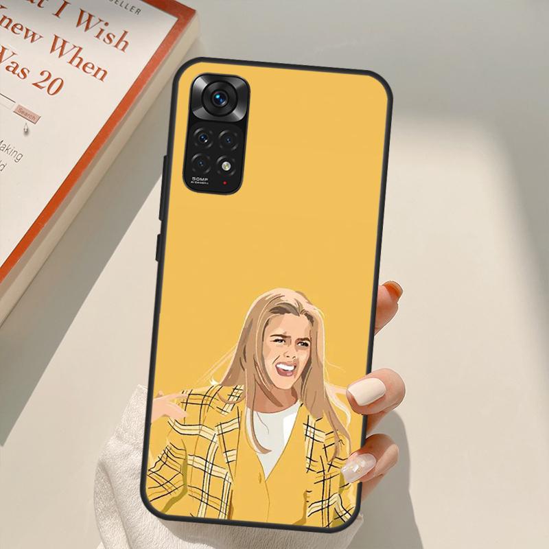 Чехол Clueless Movie для Xiaomi Redmi Note 11 10 Pro 8 9 9S 10S 11S 9A 9C 10A 10C K40 K50 игровой чехол