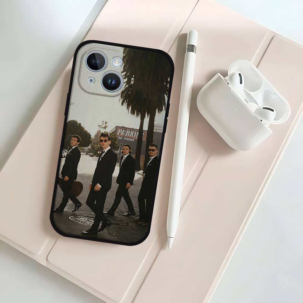 Обезьяны Рок-группы Черный Чехол Для Телефона Подходящий Для IPhone 17,16,15,11,13,14 Pro Max,Plus,X,Xr,Xs Max,13Mini