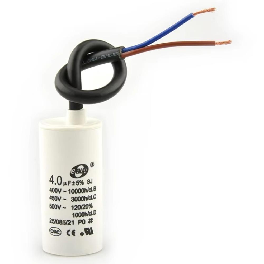450V Motor Run Capacitor Round Water Pump Capacitor Reliable Washer Capacitor
