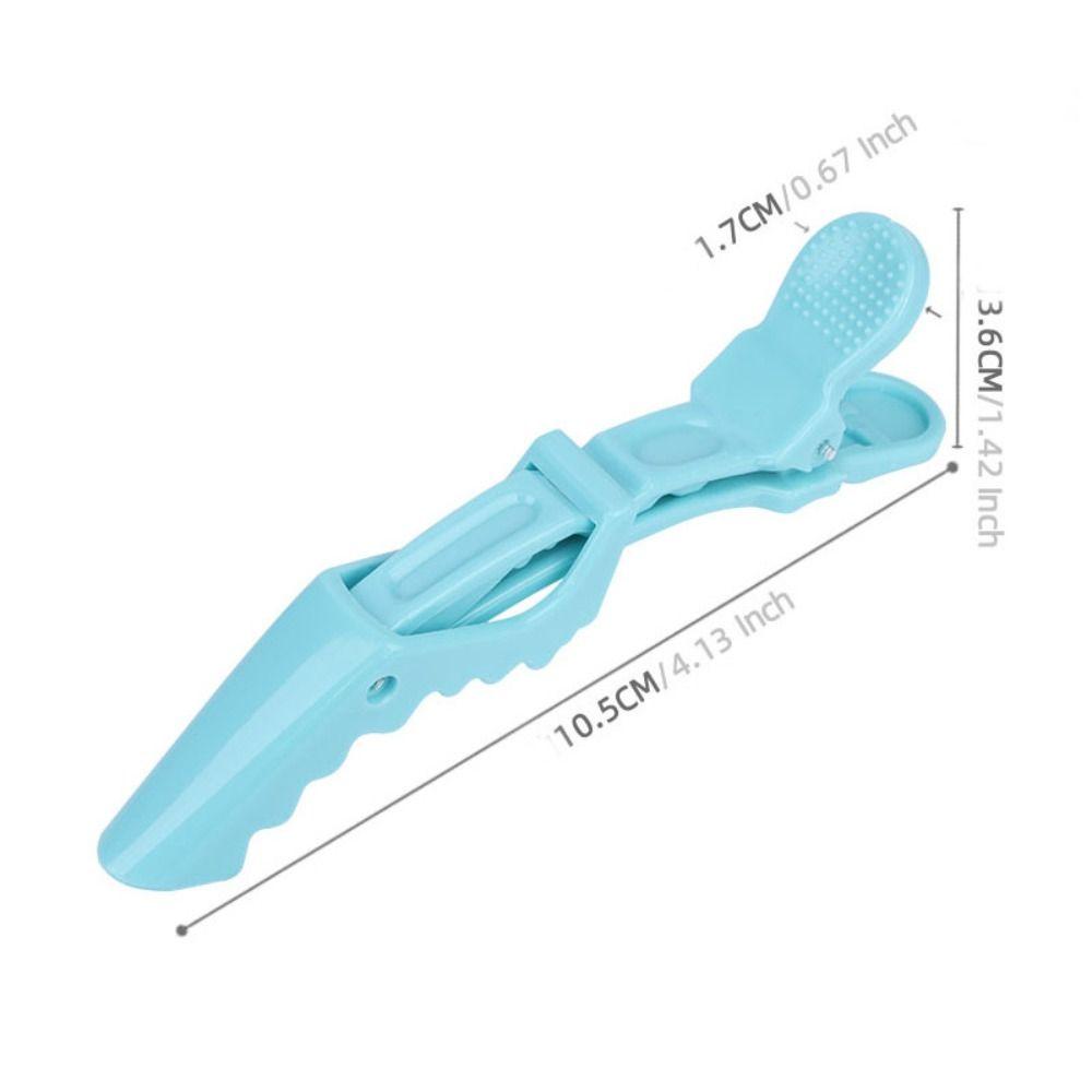 Colorful Crocodile Hairpins Salon Hair Barber Accessories Hairdressing Hair Grip  Men/Women