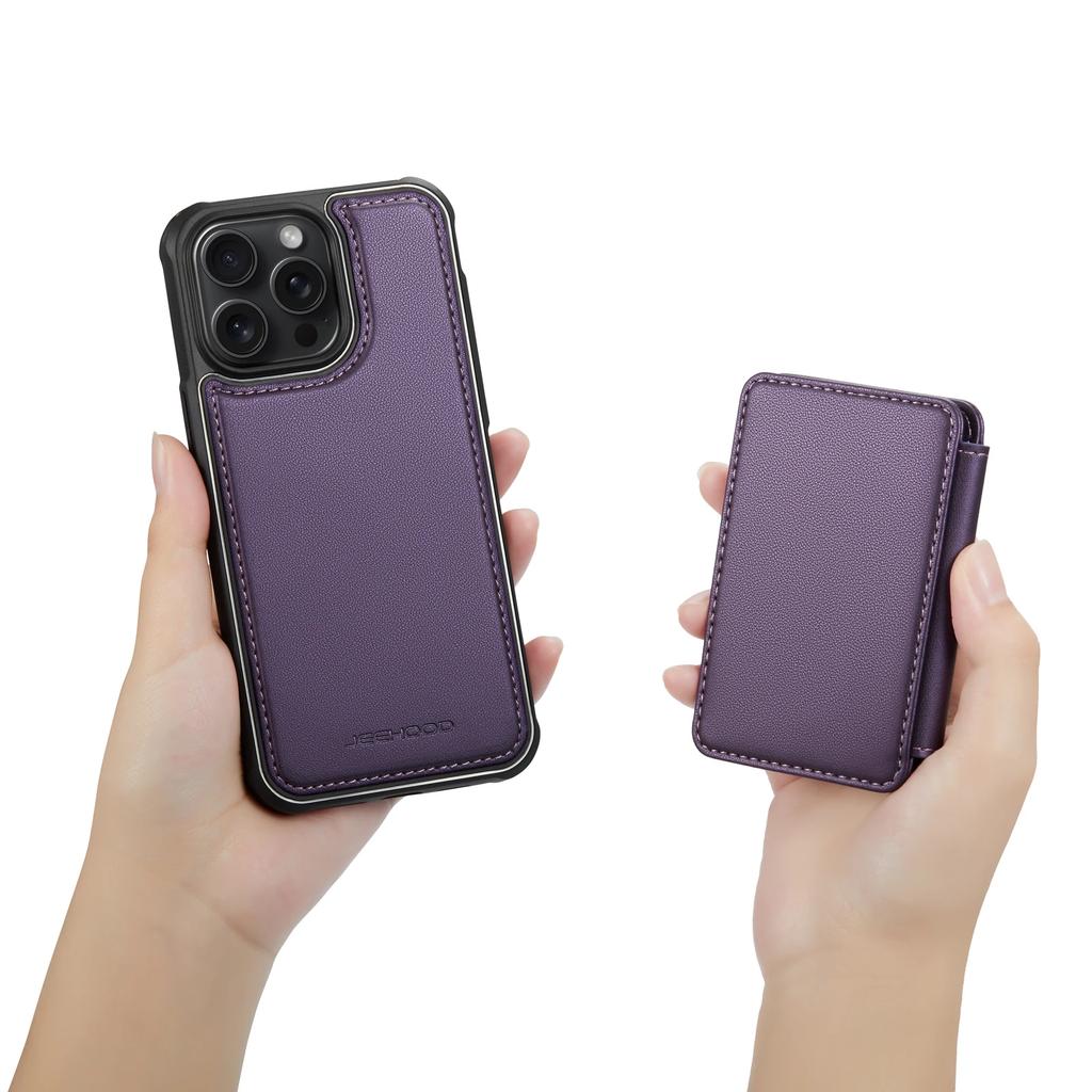 2 in 1 Magnetic Cards Solt Detachable Wallet Leather Case For iPhone 16 Pro Max 15 14 Plus 13 12 11 7 8 SE 2022 Bag Pocket Cover