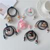 5Pcs/ Set Cartoon Cable Protector Cover Kawaii Animal Charger Cable Protector Set Cute 18/20W Wire Charger Data Cable Line Protect