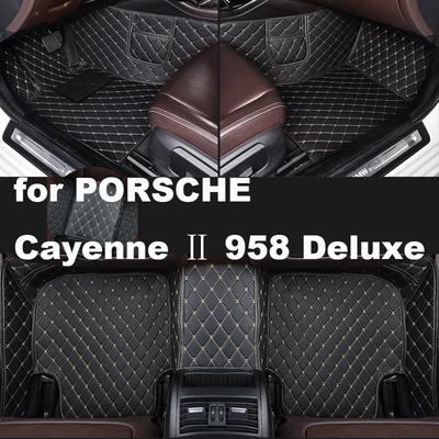 Коврики для автомобиля Autohome для PORSCHE Cayenne 2 958 Deluxe 2011-2017 годов, обновленная версия, аксессуары для ног, ковры