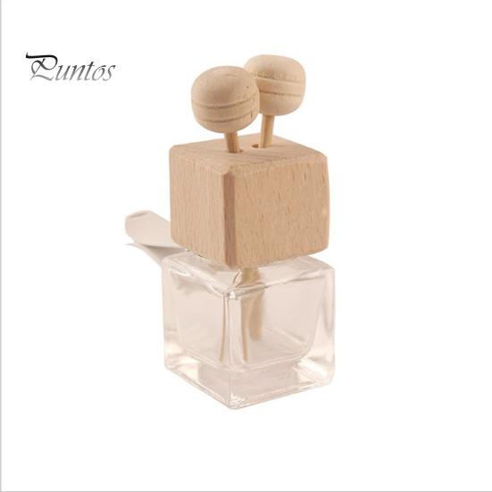 8 мл практичный съемный квадратный стеклянный флакон для духов автомобильный пустой стеклянный диффузор флакон декор для автомобиля