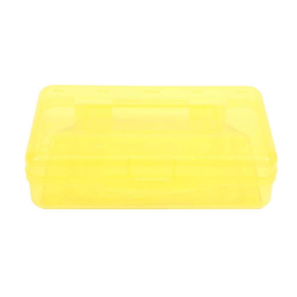 1 шт. Пенал из ПП большой вместимости, прозрачный пенал, органайзер для хранения маркеров, цветных карандашей для рисования, офисные принадлежности