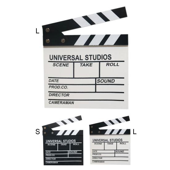 Effective Stable Durable Sturdy Film Director Clapboard Action Movie Clapper Board Video Scene Clapperboard