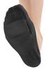 Alphax Foot Protection Cotton Blend Foot Blister Cushion Covers Black Pads, (1 Pair),