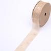 25mm Width Starry Sky Ribbon Organza Wedding Party Ribbon Gift Bouquet Wrap Ribbon  Cake Decoration
