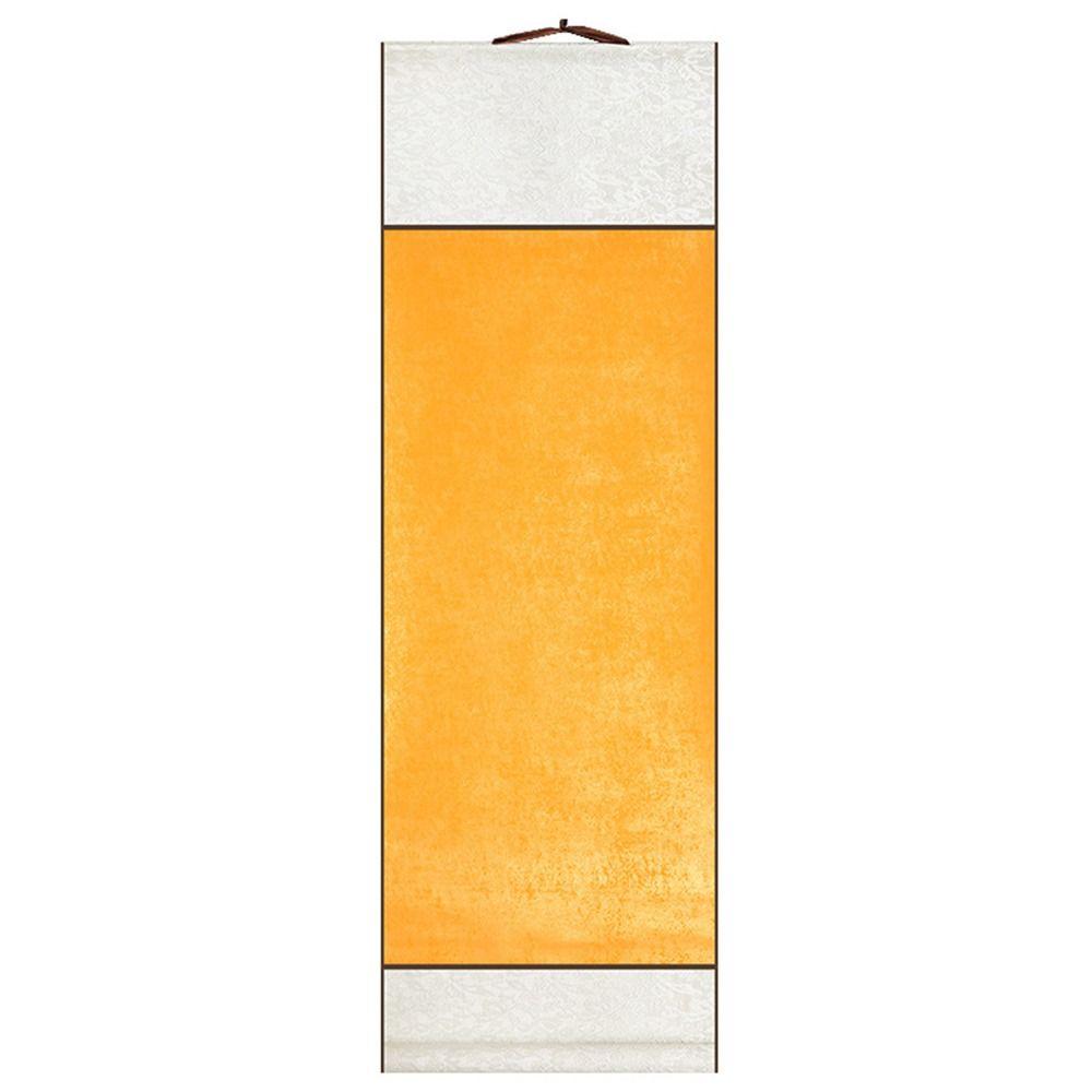 Свиток из золотой рисовой бумаги в китайском стиле, каллиграфические картины, монтировочный свиток, художник