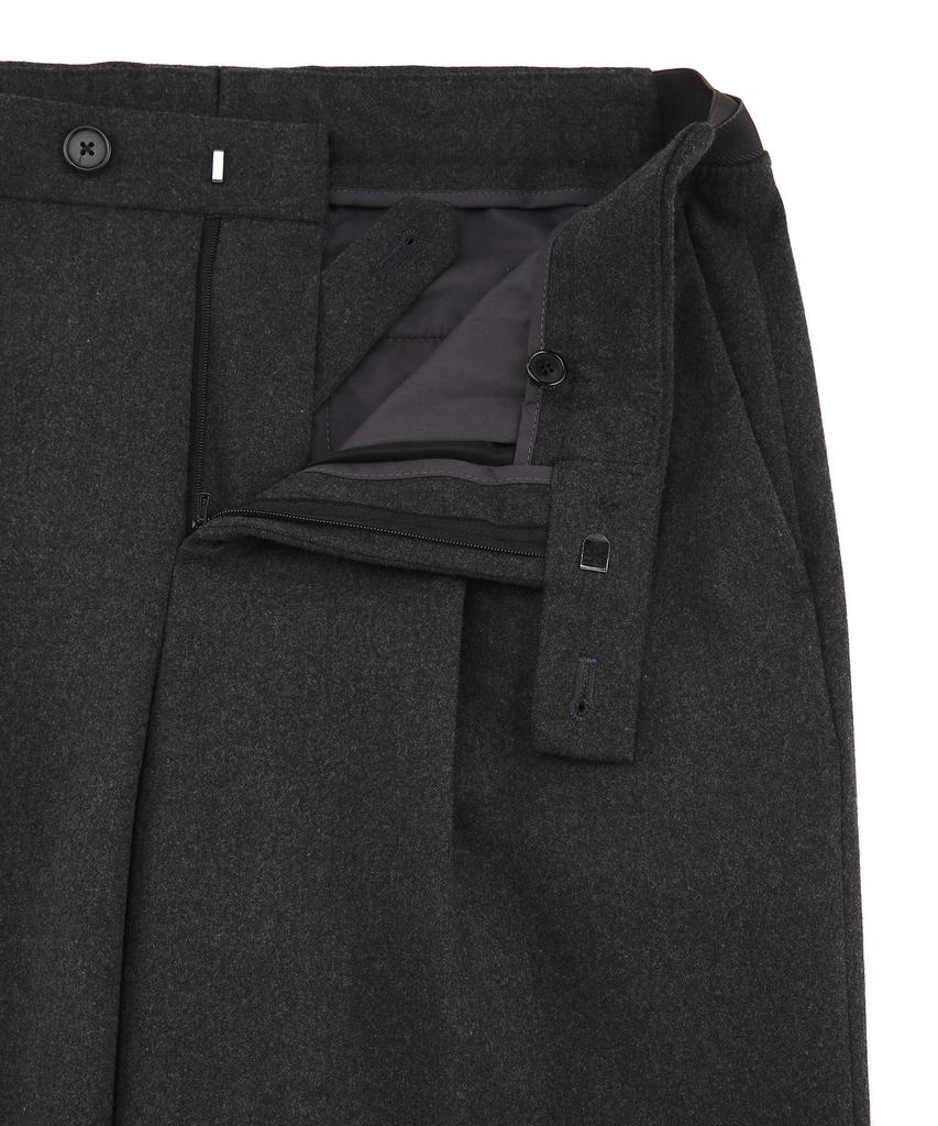 JILLSTUART NEWYORK MEN Winter Semi-Wide Slit Slacks - Dark Gray (Jnpa6D303G3)