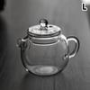 150Ml/5Oz Mini Clear Glass Teapot High Borosilicate For  Beverages Teapot For One Person Use Kung Fu Tea For Home Office Cafe