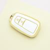 Мягкий ТПУ Автомобильный Чехол-Накладка Бесключевой для Toyota RAV4 Prado Prius Camry Corolla C-HR CHR Аксессуары-Протекторы для Ключей