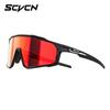 SCVCN Saiwein cycling glasses, color-changing outdoor sports bicycle goggles for women, windproof and UV-protective for men