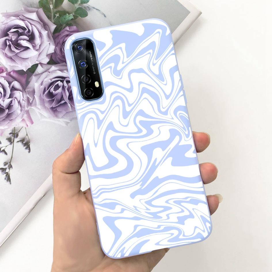 Чехол для Realme 7 Чехол для Realme 7 5G Милый Астронавт Динозавр Мягкий Силикон Funda Для Realme 7 Pro RMX2170 Realme7 Защитный Чехол