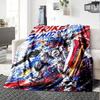 TRANSFORMERS Print Flannel Blanket High Quality Warm Comfortable Cover for All Seasons Perfect for Gifts Home Decor