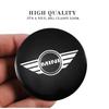 hrlcu10 4Pcs Car Wheel Hub Center Cover Badge Decorative Stickers For BMW Mini Works Cooper F54 F55 F56 F57 F60 R50 R52 R53 R55 R56 R57